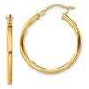 Gold Plated over Sterling Silver Hoop Earrings