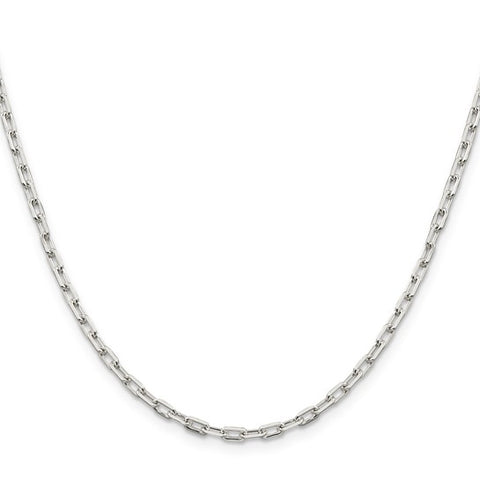 Sterling Silver Small Paperclip Chain | 2.00mm