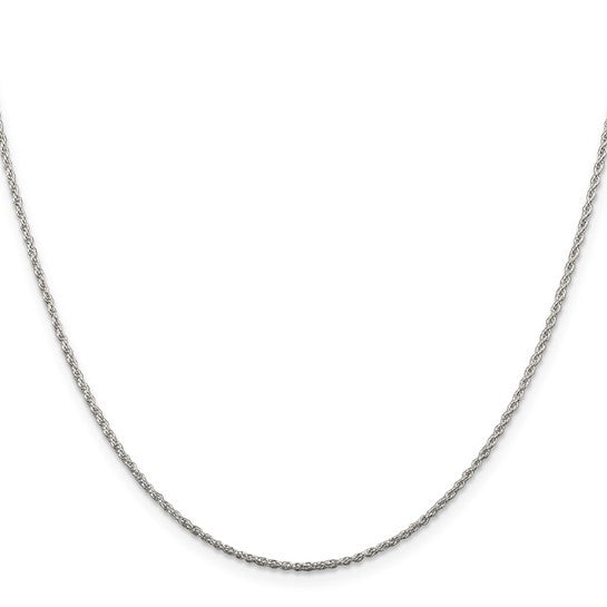 Sterling Silver Loose Rope Chain | 1.3mm