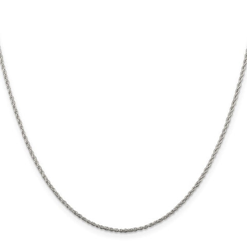 Sterling Silver Loose Rope Chain | 1.3mm