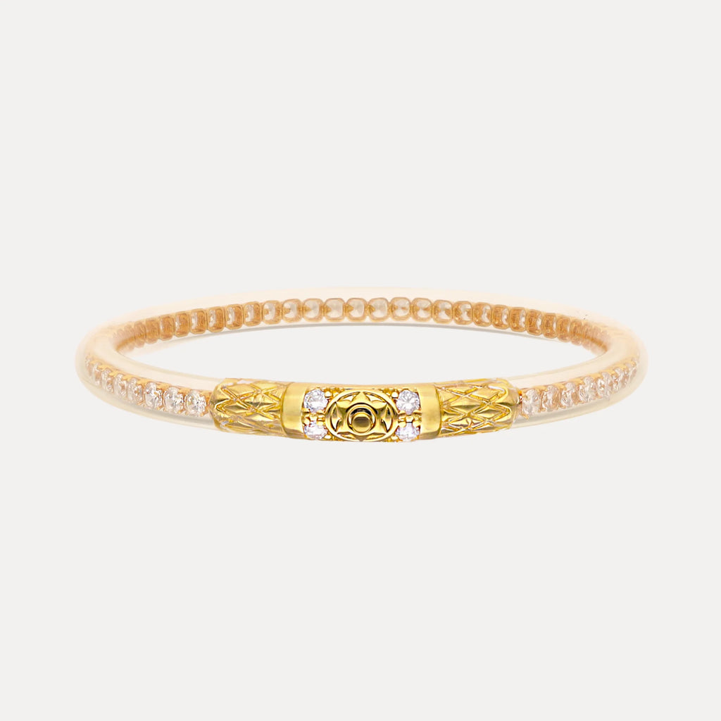 Queen All Weather Bangle All Weather Bangles - Clear Crystal