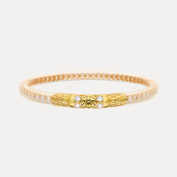 Queen All Weather Bangle All Weather Bangles - Clear Crystal