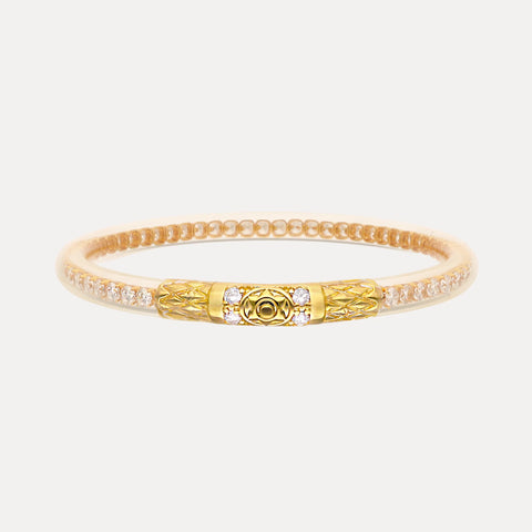 Queen All Weather Bangle All Weather Bangles - Clear Crystal