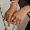 Silver Plain Dome Ring