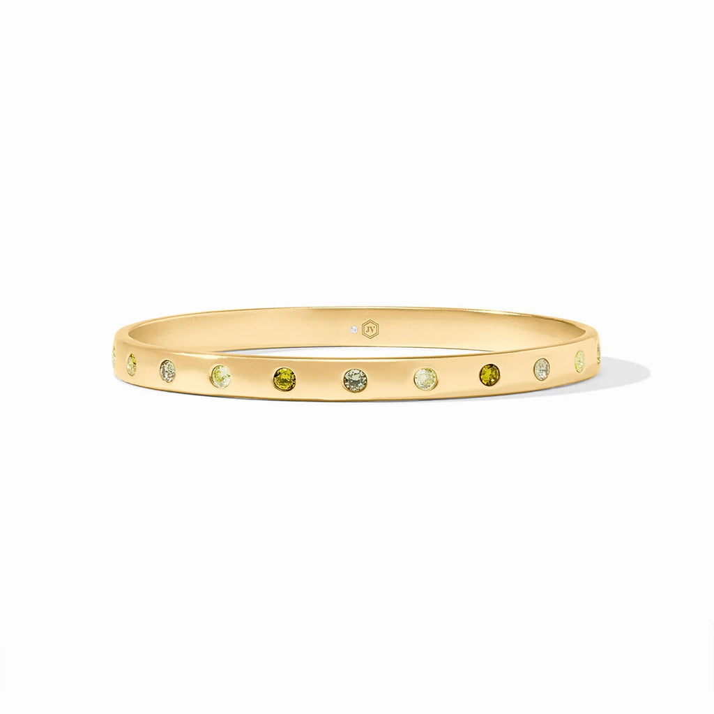 Rainbow Bangle Bracelet in Gold