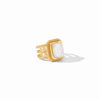 Cheval Statement Ring in Iridescent Clear Crystal