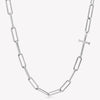 Chain Breaker Cross Necklace
