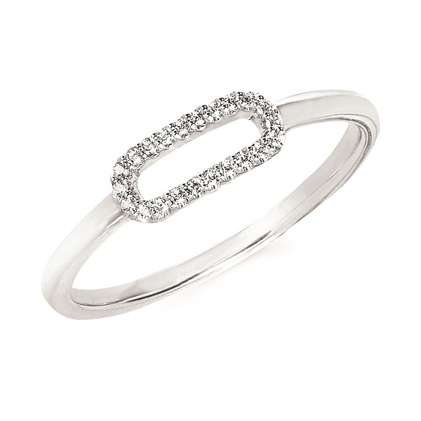 Sparkle Lane Diamond & Silver Band