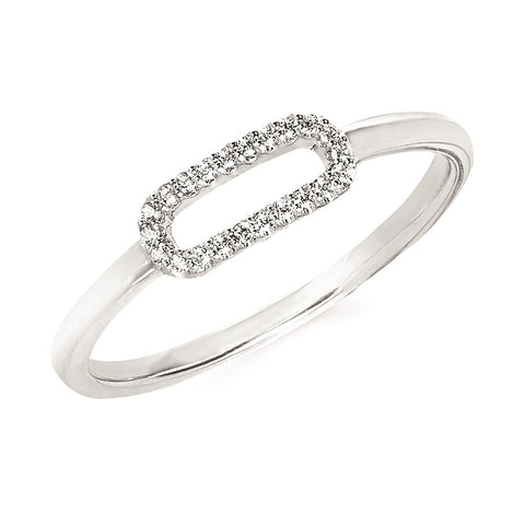 Sparkle Lane Diamond & Silver Band