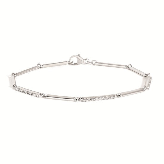Sparkle Lane Diamond Bar Bracelet