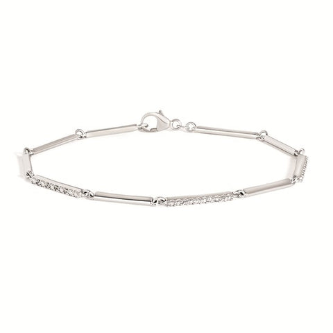 Sparkle Lane Diamond Bar Bracelet