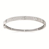 Sparkle Lane Diamond Hinged Bangle Bracelet