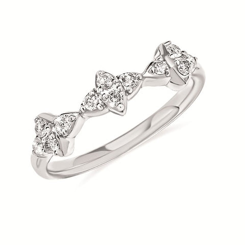 Sparkle Lane Diamond & Silver Band