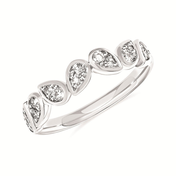 Sparkle Lane Diamond & Silver Band