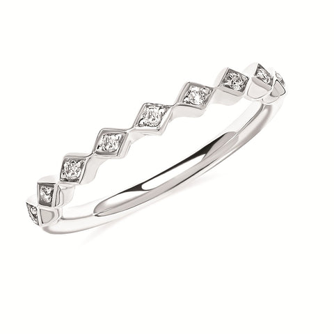 Sparkle Lane Diamond & Silver Band