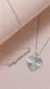 Sparkle Lane Fluted Heart Pendant Necklace