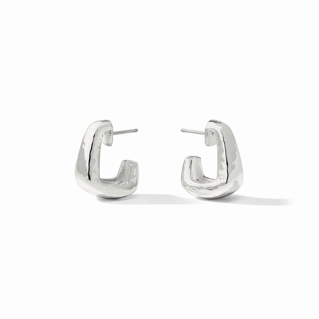 Sahara Silver Hoop