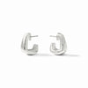 Sahara Silver Hoop
