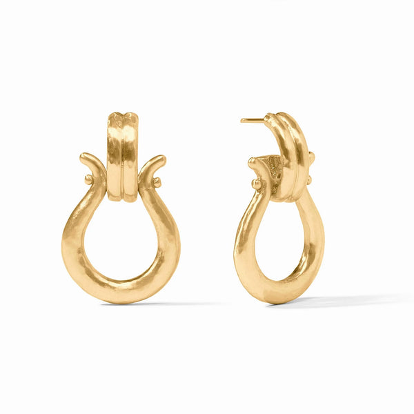 Saratoga Doorknocker Earrings