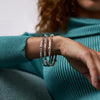 Savannah Bangle in Silver