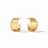 Savoy Hoop Earrings in Gold