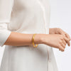 Savoy Gold Bangle Bracelet