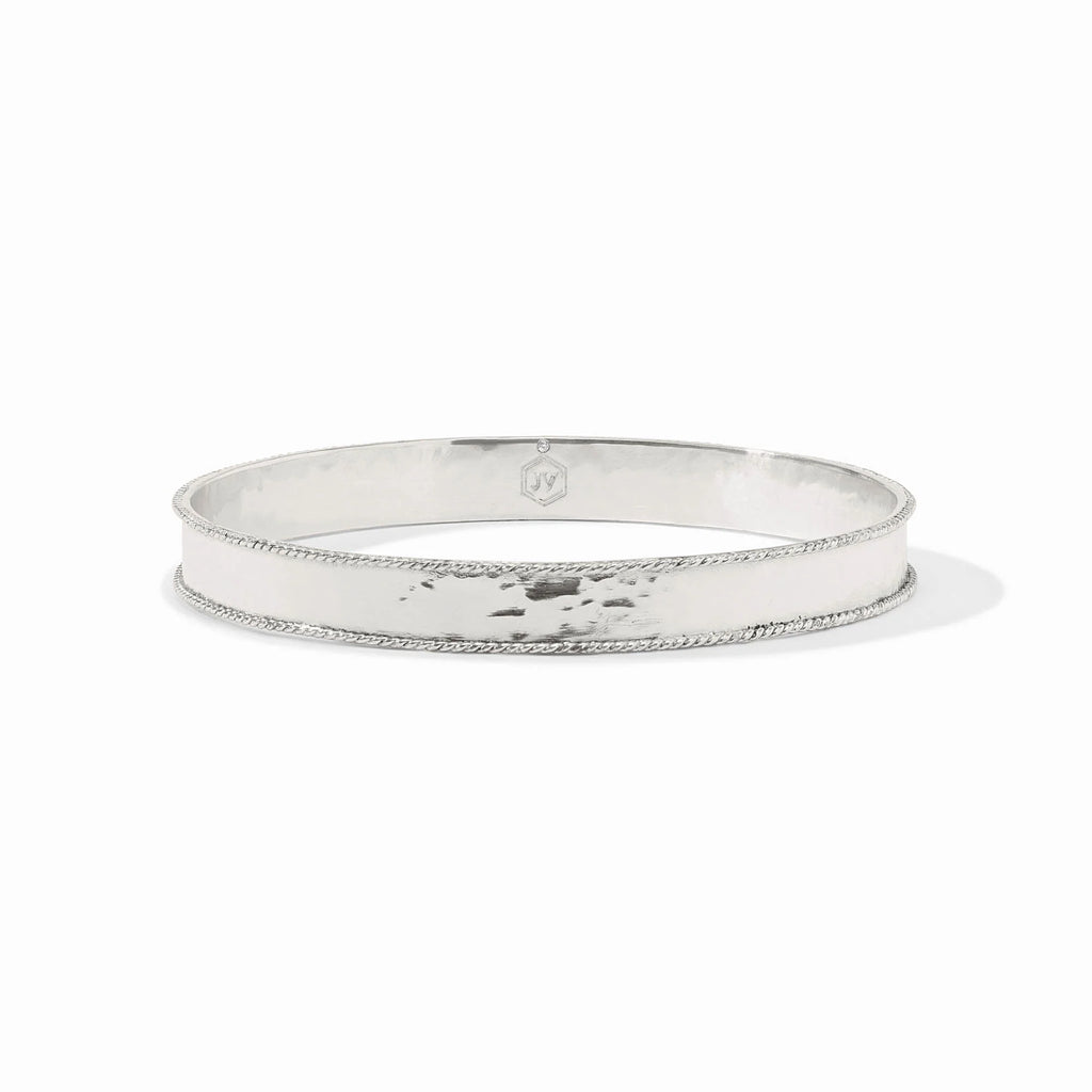 Savoy Bangle Bracelet in Silver