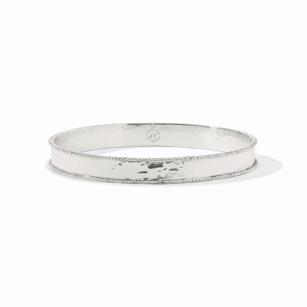 Savoy Bangle Bracelet in Silver