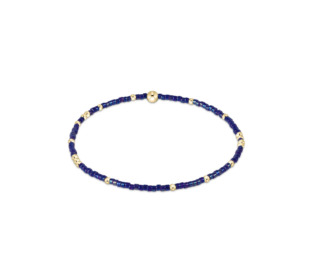 Hope Unwritten Bracelet in Blue Metallic