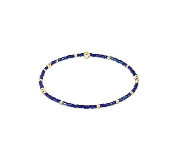 Hope Unwritten Bracelet in Blue Metallic