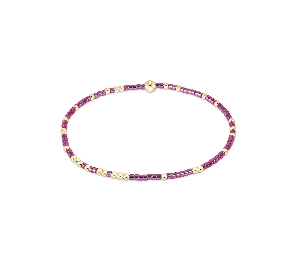 egirl Hope Unwritten Bracelet in Pink Metallic