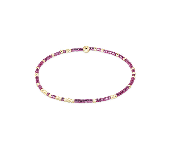 Hope Unwritten Bracelet in Pink Metallic