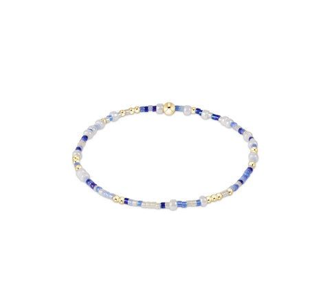 egirl Hope Unwritten Bracelet in Is A Smurf's Butt Blue?