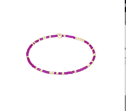 Hope Unwritten Bracelet in Fuchsia