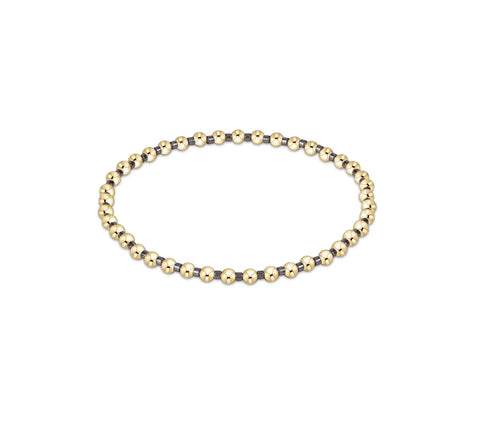 Hope Grateful Bracelet in Taupe with a Twist