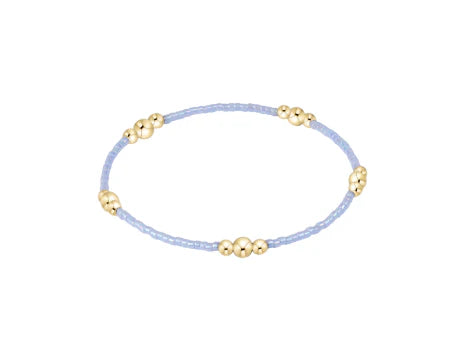 Hope Purpose Gold Bracelet in Ocean Mist