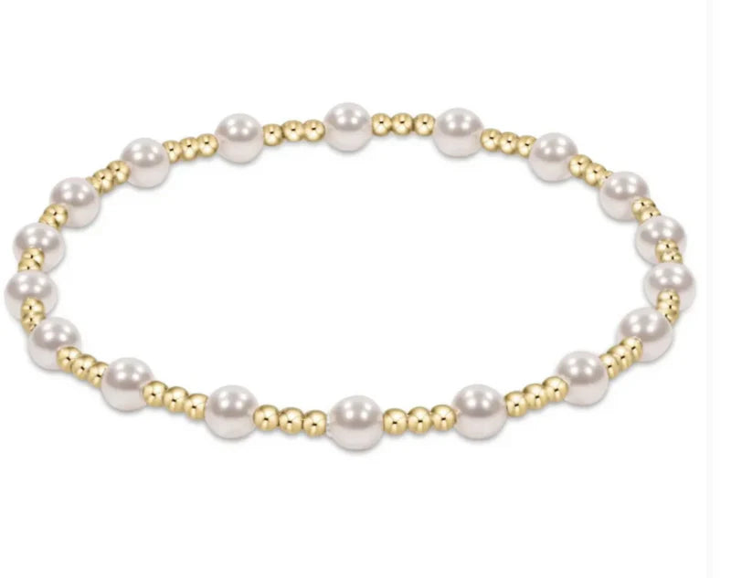 Sincerity Pearl 3mm Bracelet