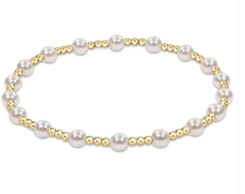 Sincerity Pearl 3mm Bracelet