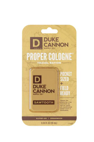 Sawtooth Proper Cologne - Pocket Sized for Travel