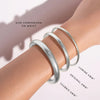 Silver Lumine All Weather Bangles® (Set of 6)