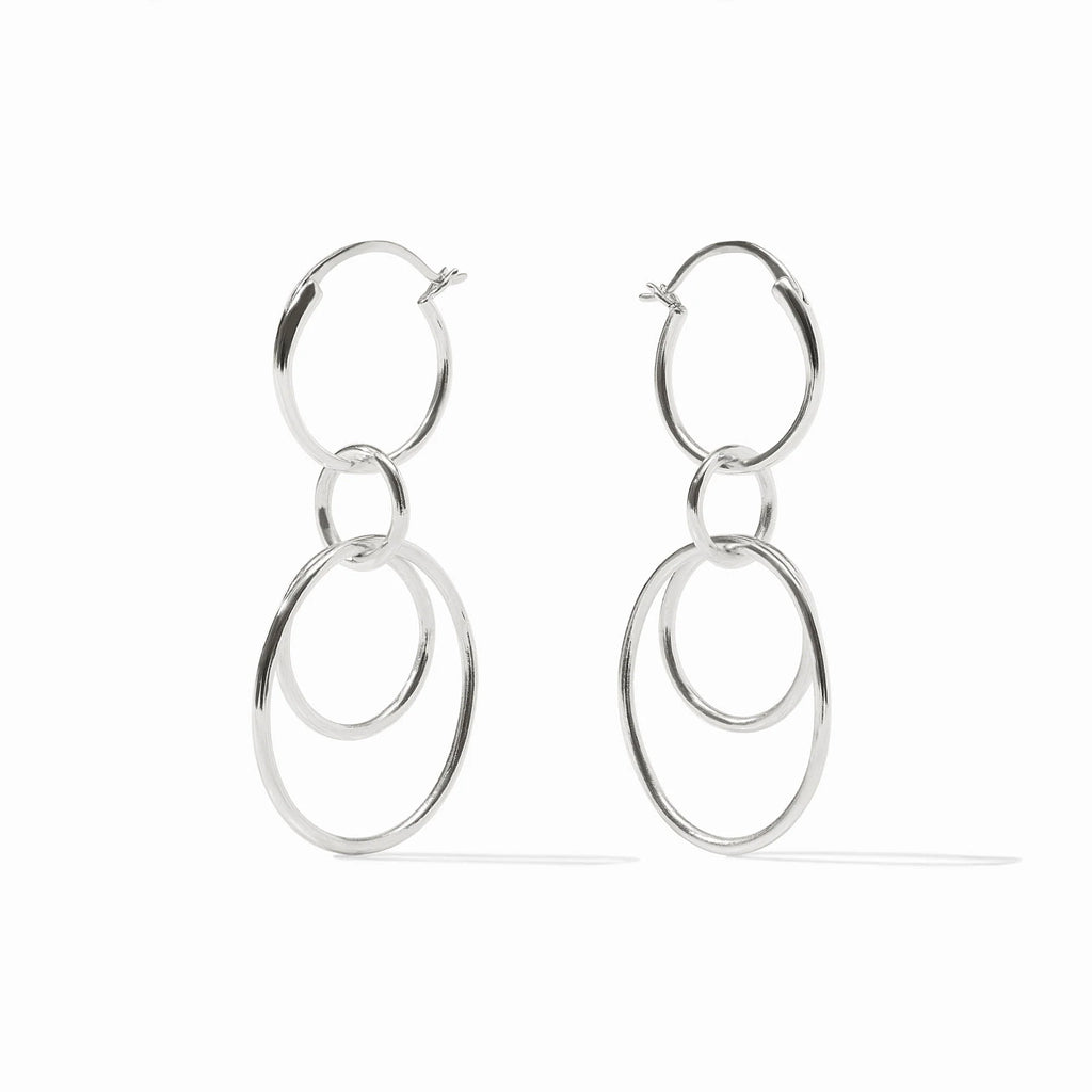 Simone 3-in-1 Earrings in Silver