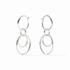 Simone 3-in-1 Earrings in Silver