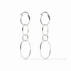 Simone 3-in-1 Earrings in Silver
