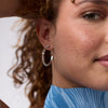 Soho Hoop Earrings in Silver