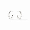 Soho Hoop Earrings in Silver