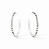 Soho Hoop Earrings in Silver