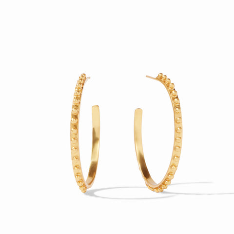 Soho Hoop Earrings in Gold