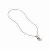Solara Delicate Necklace in Silver