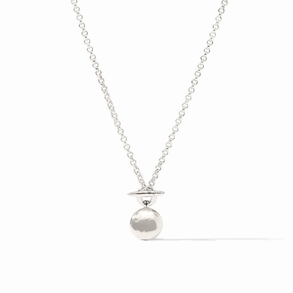 Solara Delicate Necklace in Silver