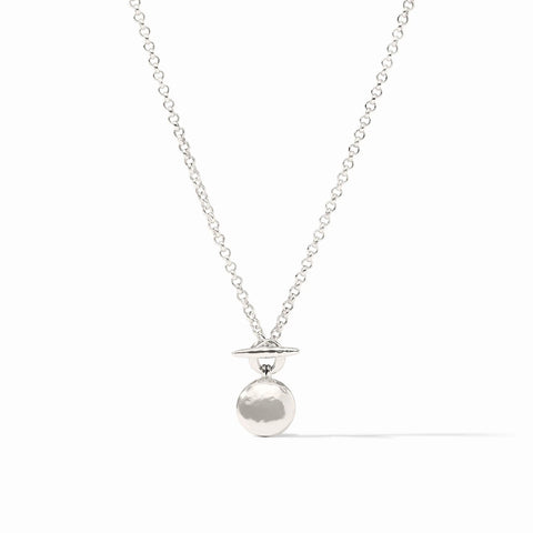 Solara Delicate Necklace in Silver